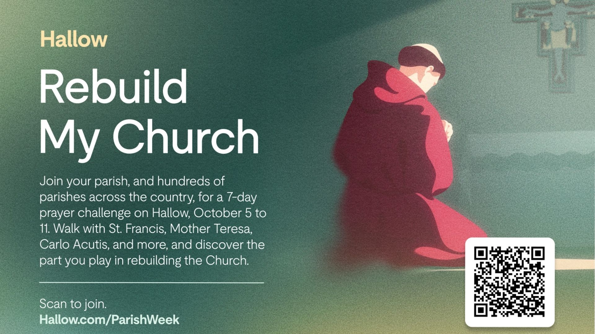 Hallow Prayer Challenge October